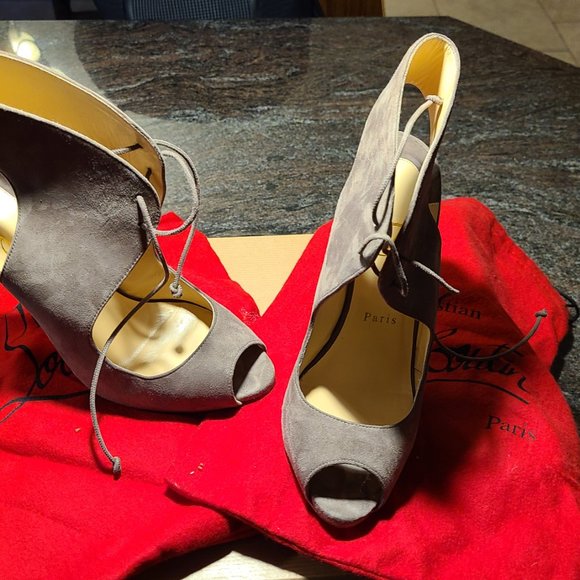 Christian Louboutin Allegra 120 Suede - Picture 8 of 8